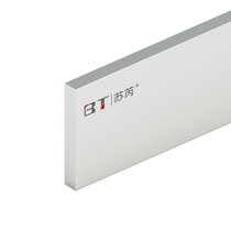 Aluminum alloy flat aluminum 80x12 aluminum profile industrial aluminum profile flat aluminum aluminum profile bracket aluminum oxide material