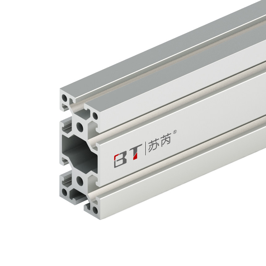 Aluminium extrusion material 40 * 80AW mask machine aluminium extrusion material aluminium alloy profile aluminium alloy square pipe profile European scale main casing