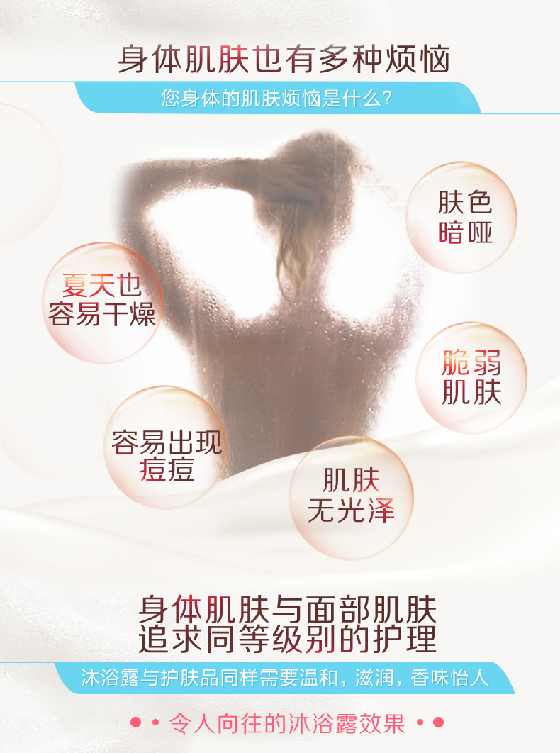资生堂 可悠然 沐浴乳 易冲洗不滑溜 550ml*3瓶 图3