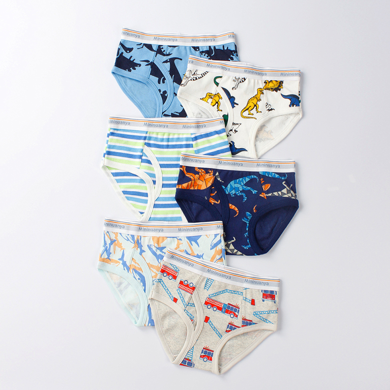 Boys' Underwear, Skin-Friendly Pure Cotton, Small and Medium-Sized Children's Underwear, European and American Cartoon Print Children's Triangle Shorts, Amazon Outer Singles Boys' Underwear, Skin-Friendly Pure Cotton, Small and Medium-Sized Children's Underwear, European and American Cartoon Print Children's Triangle Shorts, Amazon Outer Singles