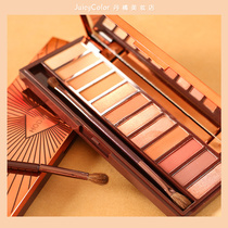 HOLD LIVE Sunset City eye shadow plate warm brown red earth dry rose Earth orange beads matte 12 color eye shadow