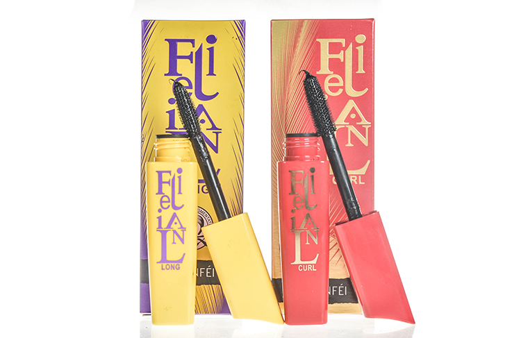 Đích thực Lilan 妃 mascara dài dày quăn không thấm nước công suất lớn tăng trưởng lỏng lớn đầu bàn chải 10 ml chuốt mi kiss me hồng