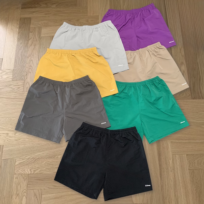 [Highly Recommended] Jjjjound American Casual Shorts Outdoor Sports Nylon Quick-Drying Dopamine Beach Pants