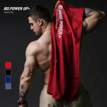 BD bodybuilding station sports towel Sweat-absorbing soft breathable gym light fluffy extended running easy-to-dry towel