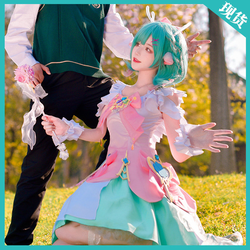 王者荣耀cos服瑶时之祈愿情人节限定皮肤COSPLAY女套装测评!游戏控必看_Cosplay女装_淘宝游戏网
