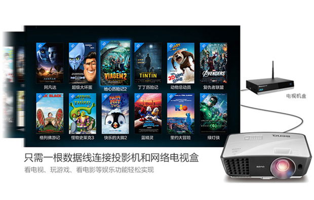 Máy chiếu hoàn toàn mới BenQ BENQ W750 Máy chiếu 3D gia đình 3D Blu-ray HD 720P cho W700 - Máy chiếu máy chiếu acer