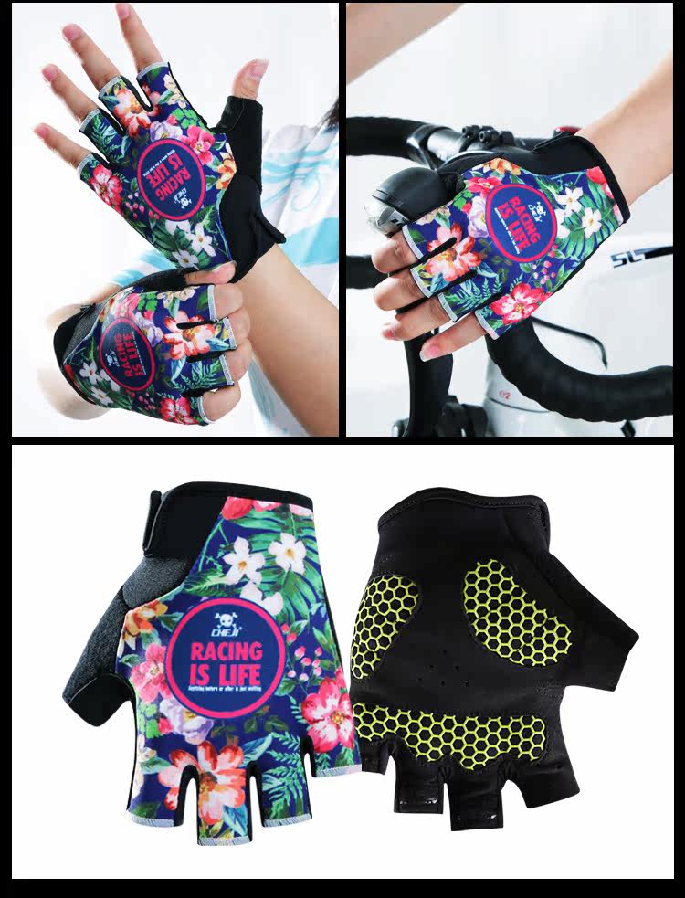 Gants pour vélo femme CHEJI - Ref 2244317 Image 16