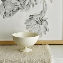 -Taoyuan Daily-White Porcelain Dessert Small Bowl Ice Cream Bowl full-hand
