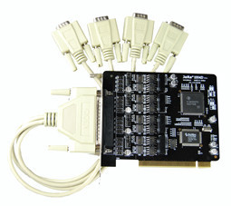 Jerry JaRa 1004D PCI to 4-way RS485 photoelectric isolation card PCI4 port RS422 isolation card