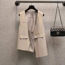 CC CLUB brand discount womens tail clearance tooling style Japanese vest short suit horse clip thin fat mm