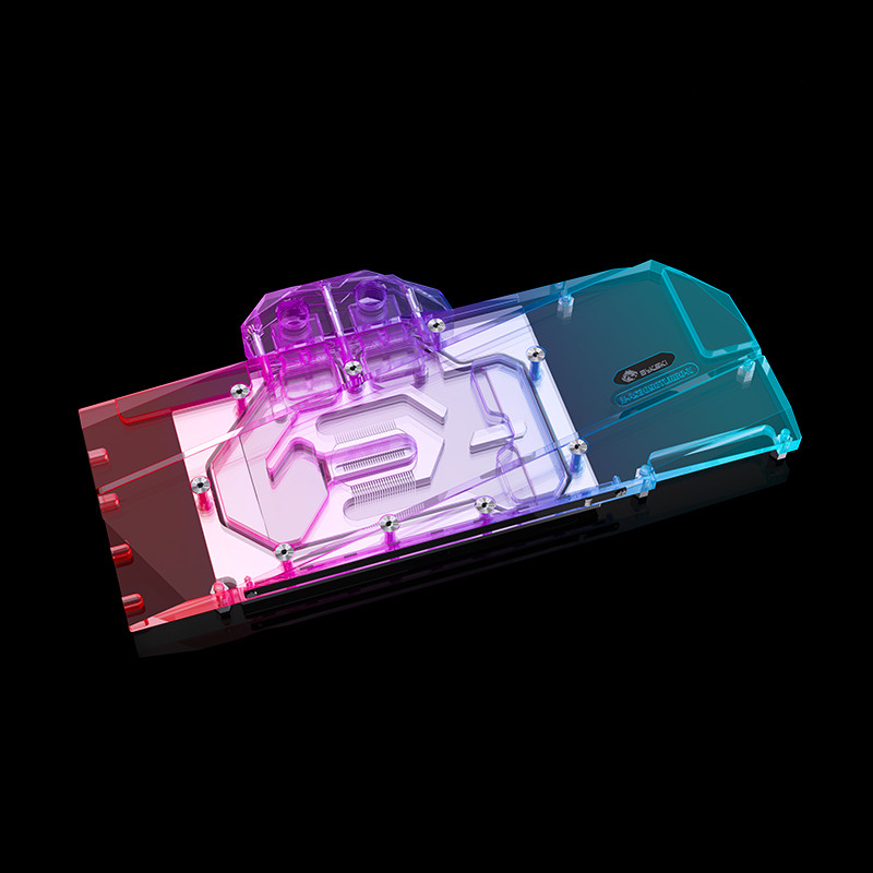 Bykski Watson's computer display card water cooling head ASUS GeForce RTX3090 TURBO radiators