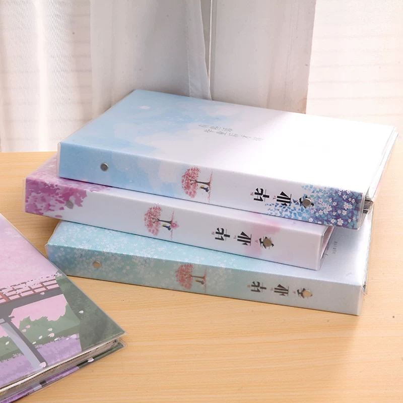 Retro photoalbum for students, tear-off sheet, for secondary school