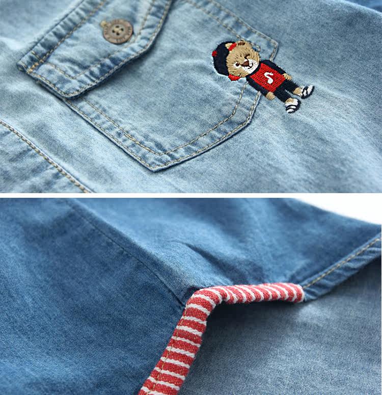 Chemise garcon à manche longue - Ref 2073802 Image 11