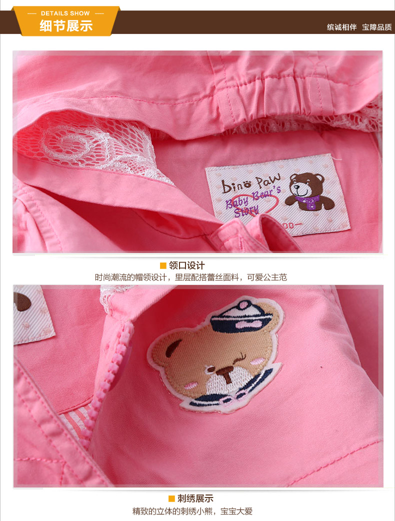 Manteau pour fille BINPAW - Ref 2162859 Image 17