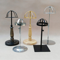 Hat bracket floor-to-ceiling display rack hat stand model wrought iron hat stand home store display rack props