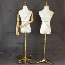 Female bust model cloth model frame without hand with hand hand female model metal base window display props