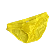New ice silk thin breathable and comfortable translucent briefs low-waisted close-fitting one-piece senseless and traceless briefs