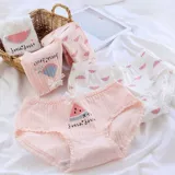 Комфортное нижнее белье, сексуальные цветные штаны, милые кружевные трусы, в корейском стиле, средняя посадка