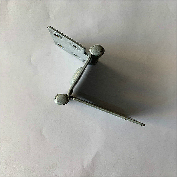 Triple discount door nose thick lock buckle gray iron connection buckle 270 degree free rotation lock buckle