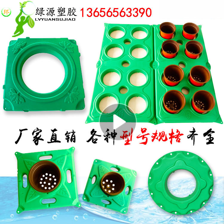 Green Source Beauty Bananana water eco-floating island aquatic vegetables planted floating plate river landscape green water quality purification