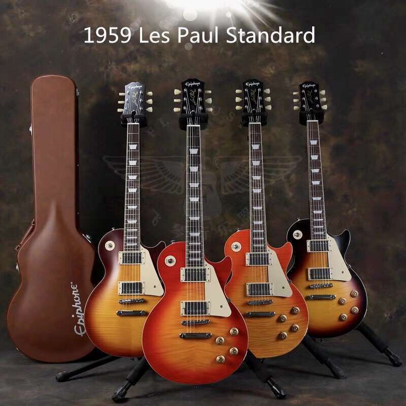 Play in the Aegean Epiphone R9 1959 Slash Les Paul Standard Custom electric guitar