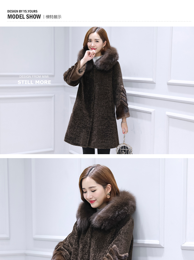 Manteau de fourrure femme SENMONO    - Ref 3172302 Image 15