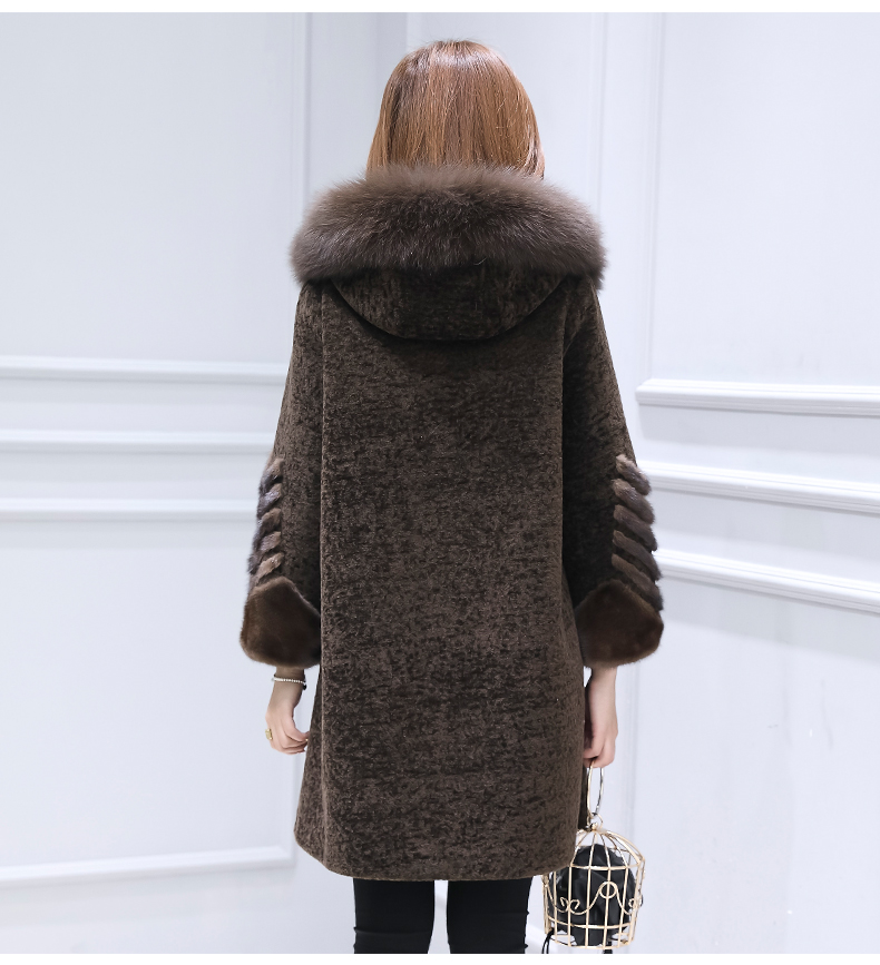 Manteau de fourrure femme SENMONO    - Ref 3172302 Image 18