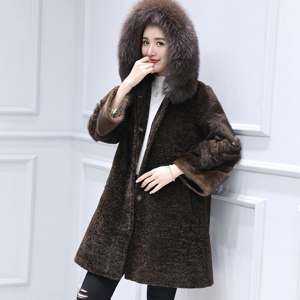 Manteau de fourrure femme SENMONO    - Ref 3172302 Image 3