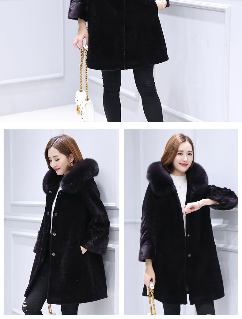 Manteau de fourrure femme SENMONO    - Ref 3172302 Image 20