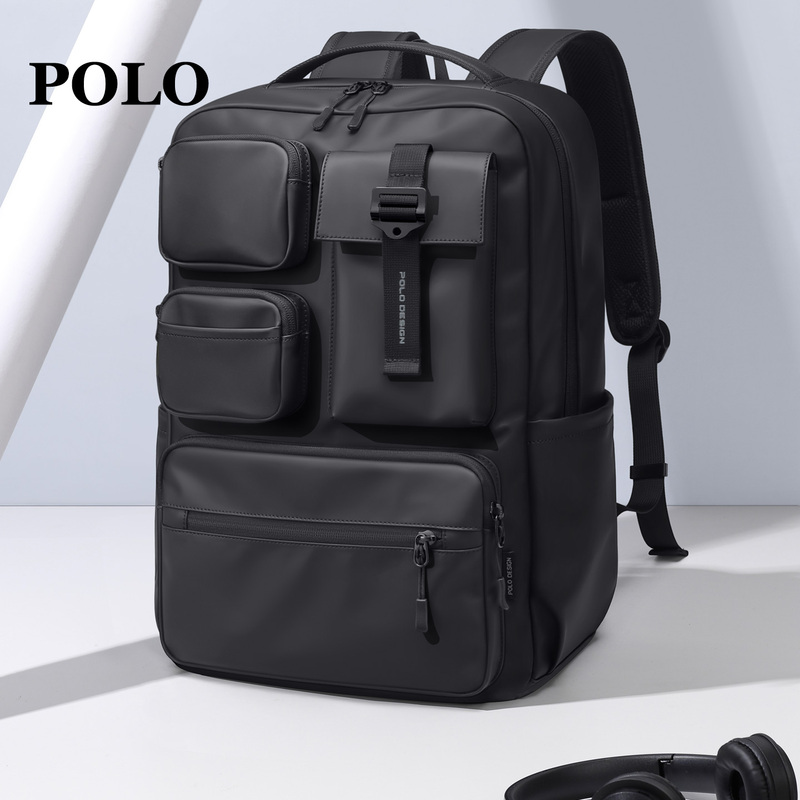 Polo Backpack Multifunctional College Student Bag Men's Backpack Large Capacity Commuter Travel Bag 17inch Laptop Bag Polo Backpack Multifunctional College Student Bag Men's Backpack Large Capacity Commuter Travel Bag 17inch Laptop Bag