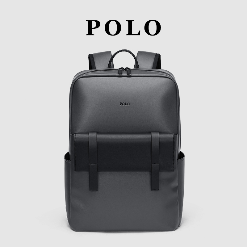 Polo business backpack men's new travel fashion large capacity men's backpack 15 6 inches computer school bag trend