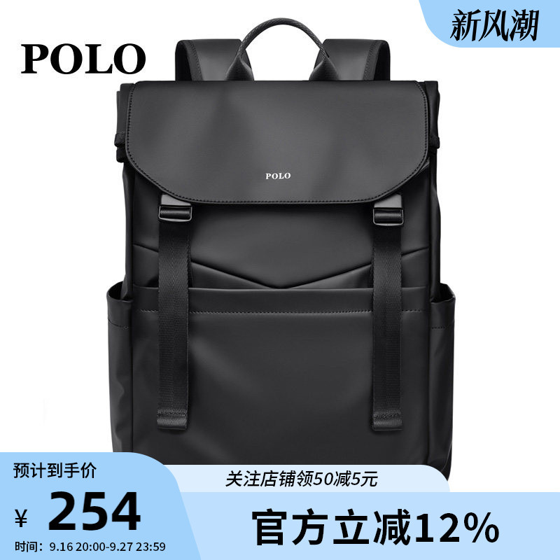 Polo Backpack Men's Fashionable Casual Backpack 17.3inch Computer Bag Large Capacity Travel College Student Bag Polo Backpack Men's Fashionable Casual Backpack 17.3inch Computer Bag Large Capacity Travel College Student Bag