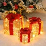 Рождественский декор, подарочная коробка, комплект для отеля