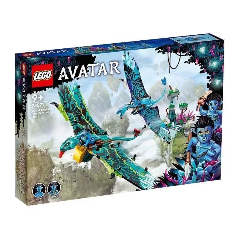 Lego Avatar 75572 Jack and Neytiri's First Flight on the Thunderwing Building Blocks Toy
