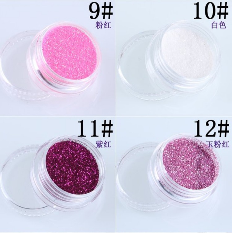 Dụng cụ làm móng Công cụ Laser Long lanh Sáng Sequin Công cụ Bột Gradient Nail Liệu pháp bột Bột móng tay lấp lánh - Công cụ Nail máy dũa nail cầm tay