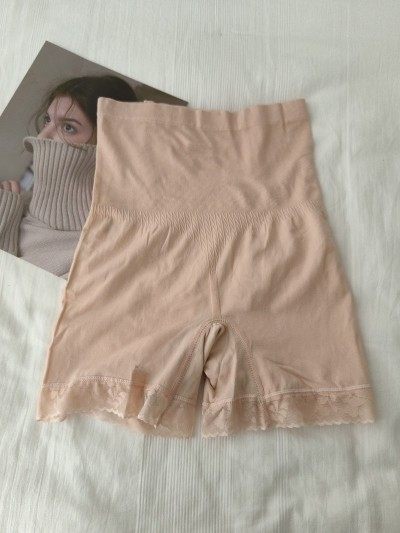 32-gauge nude ammonia modal seamless high-waist tummy control underwear anti-exposure safety pants base