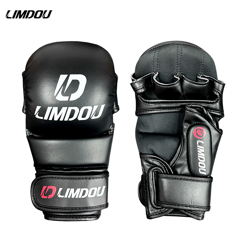Limdou/Mma Split-Finger Gloves Professional Kickboxing Muay Thai Sanda Boxing Gloves