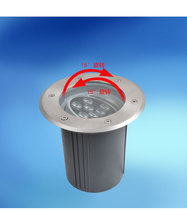 LED adjustable angle buried lamp Buried lamp Buried in the ground can adjust the angle of the ground lamp 9W12W18W waterproof
