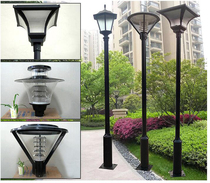 LED garden lights European street lights Outdoor landscape lights 3 meters park high pole lights Outdoor villa road lawn lights