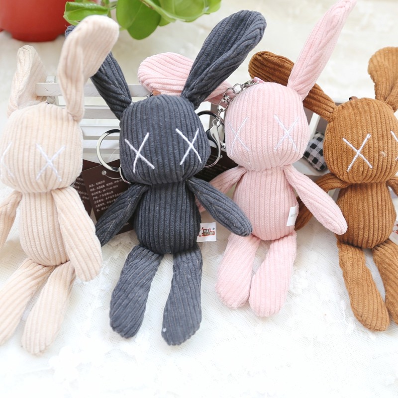 韓国ins人形女の子長い耳バニーキーホルダーぬいぐるみランドセルペンダントバッグペンダントギフト Usd 7 03 8 06 Janpantobuy Com