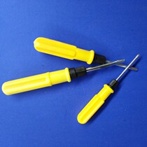 Double head 2 inch 3 inch 4 inch dual-purpose screwdriver cross word notebook plum blossom flat screwdriver screw batch
