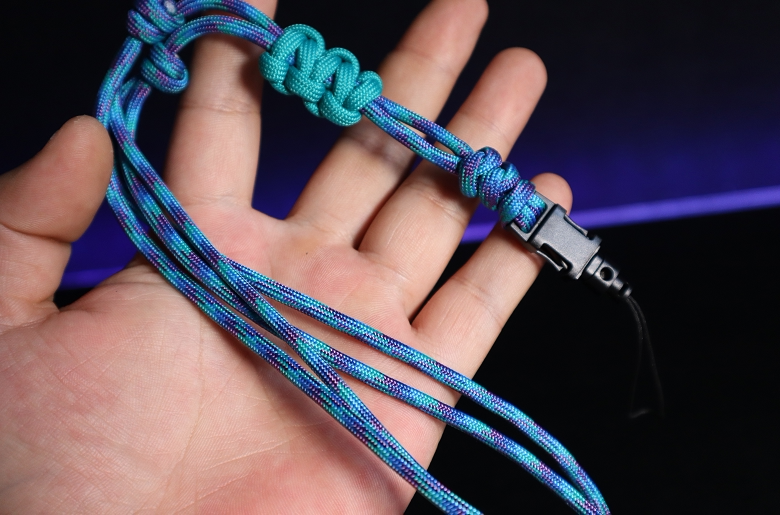 2021810 New mobile phone work card lanyard material package umbrella rope