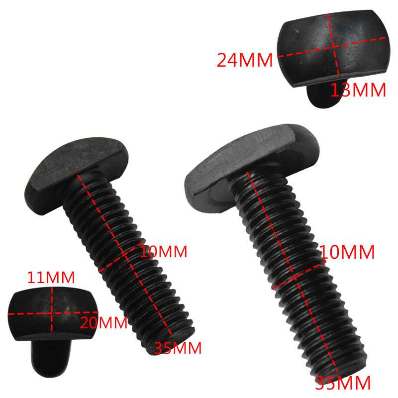 Special Screws for Car Engine Underbody Protection Plate, Chassis Protection Plate, T-Type Hook, Original Car Fixing Screws
