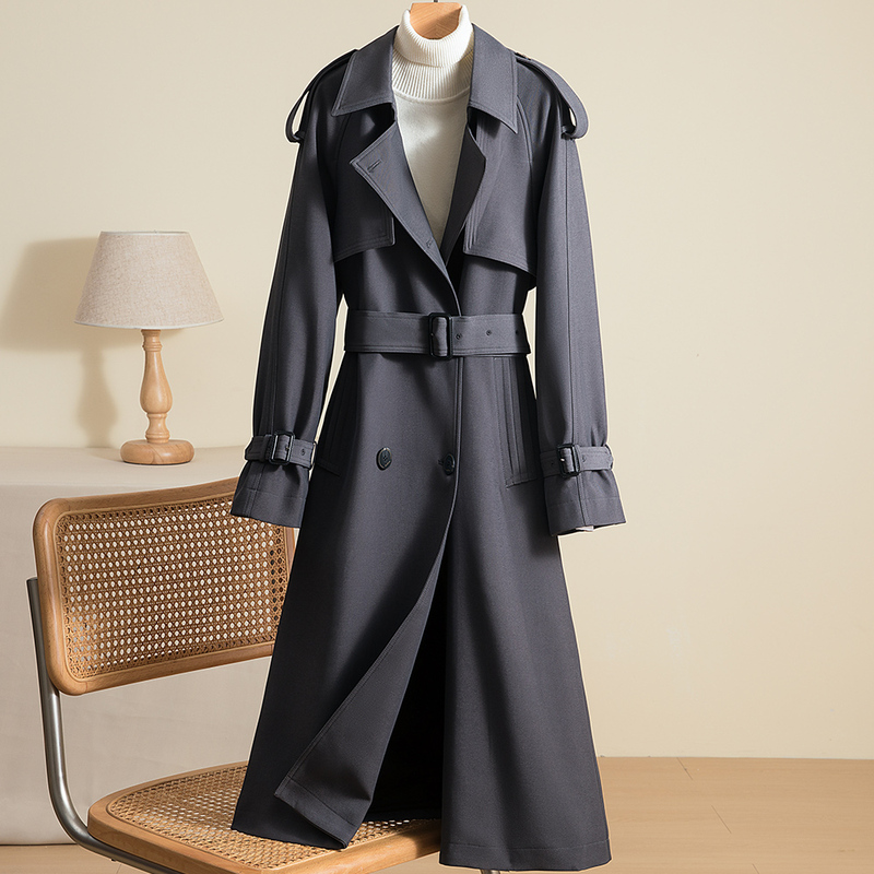 2026 Spring and Autumn New Style Trench Coat for Women, Beautiful New Products, Trendy and Elegant, Popular This Year, with a Sense of Design for the Modern Lady