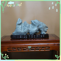 Lingbi Stone Stones stone Stones Hills Stone Hills Peak Stone Natural Raw Stone Taihu Stone Yellow Wax Stones Taihang Small Stone Chishi Solid Pat