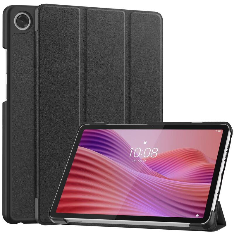 Suitable for Lenovo Tab One Tablet Protective Case 8.7inch Tb305Fu Anti-Fall Case Clamshell Type Lenovo Tab K9 (Zaf20010Jp) Custer Leather Case