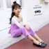 Quần bé gái mùa thu 2018 mới phù hợp với làn sóng nữ nước ngoài thời trang Hàn Quốc giản dị big boy cotton ba mảnh váy trẻ em hàn quốc Phù hợp với trẻ em