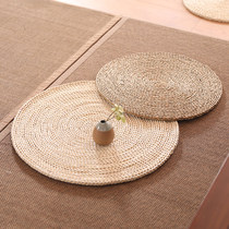 Futon cushion Floor grass mat Meditation meditation mat Pu grass Rattan mat Floor mat Tatami Japanese ins
