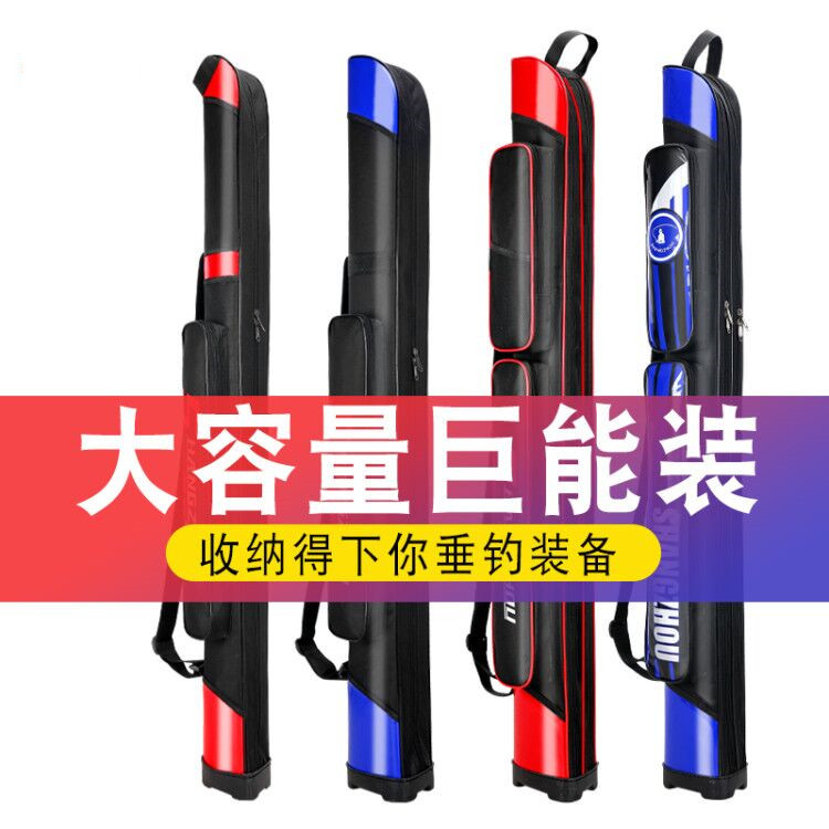Fishing gear Bag waterproof double fishing bag 1 25 m FISH ROD BAG FISHING ROD BAG HOLDER HARD SHELL BAG SPECIAL FISHING BAG