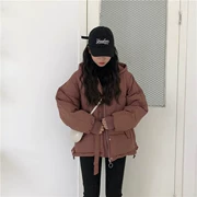 Mùa đông mới 2018 của phụ nữ phiên bản Hàn Quốc của chiếc áo khoác cotton dày ấm áp dành cho học sinh